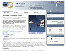 Tablet Screenshot of libertysilver.ee